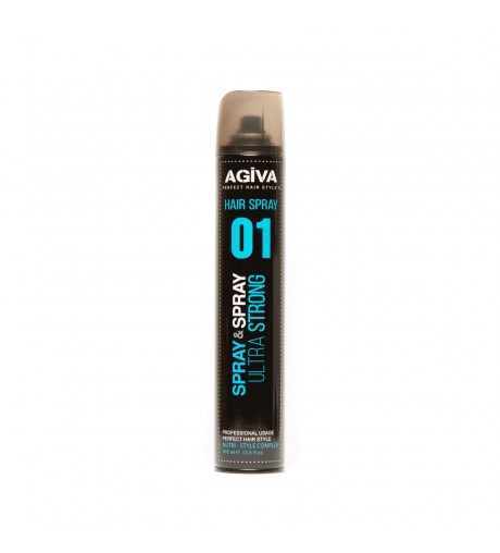 Agiva hair styling spray 01 ultra strong hold 400ml