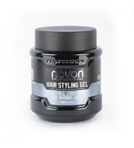 Novon hair styling gel fuerza completa de 700ml