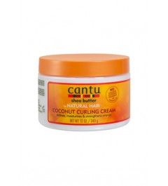 cantu,shea butter for natural hair coconut curling cream 340gr