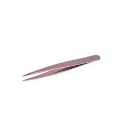 Bifull, pinza ergonomica punta curvada 9,50cm pink bronce