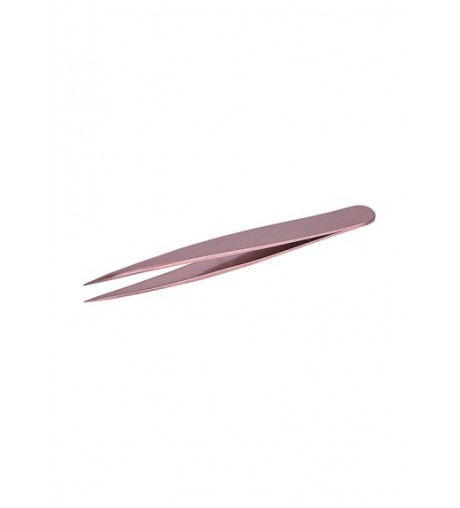 Bifull, pinza ergonomica punta curvada 9,50cm pink bronce